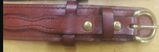 1 1/2" WIDE AMISH HAND MADE RANGER BELTS