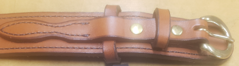 1 1/2" WIDE AMISH HAND MADE RANGER BELTS